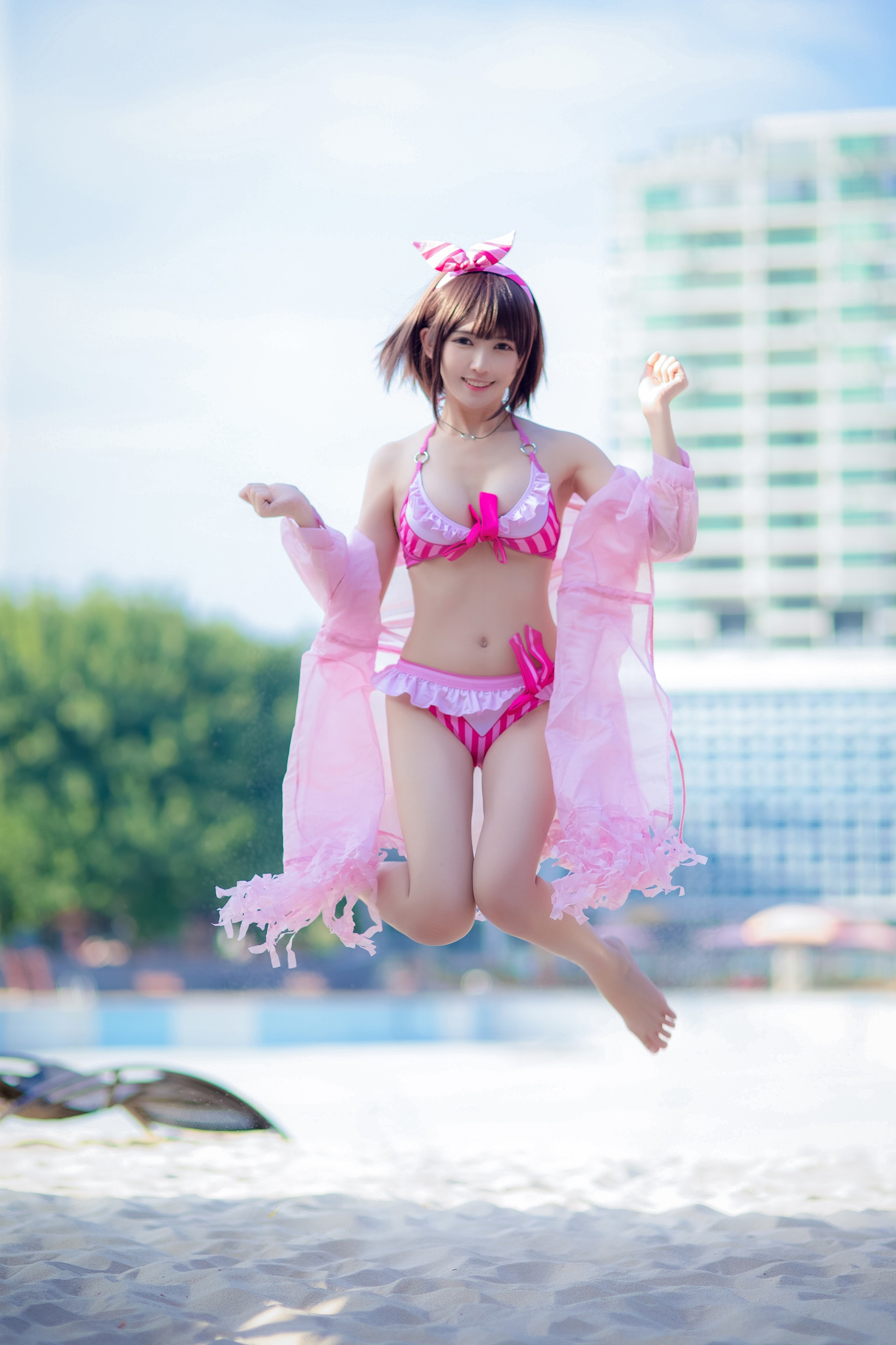 图片[1]-面饼仙儿 – NO.140 加藤惠泳装[20P]-XikXak